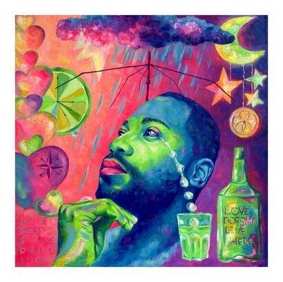 Love Does Not Live Here - a Paint Artowrk by Alex Kyah